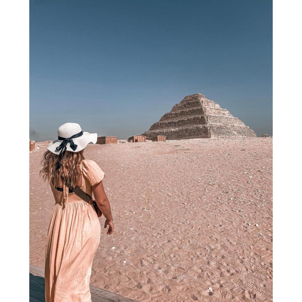ホテル Oh Pyramids View Kafret el-Gabal エクステリア 写真