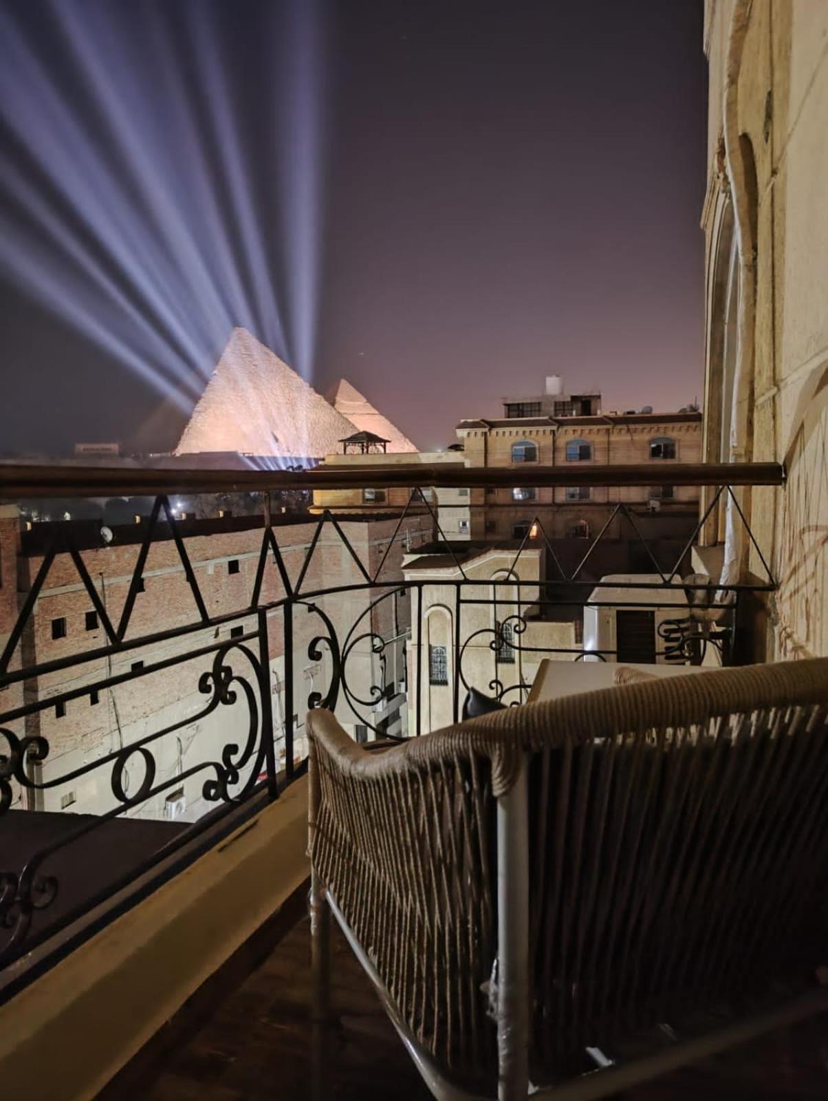 ホテル Oh Pyramids View Kafret el-Gabal エクステリア 写真